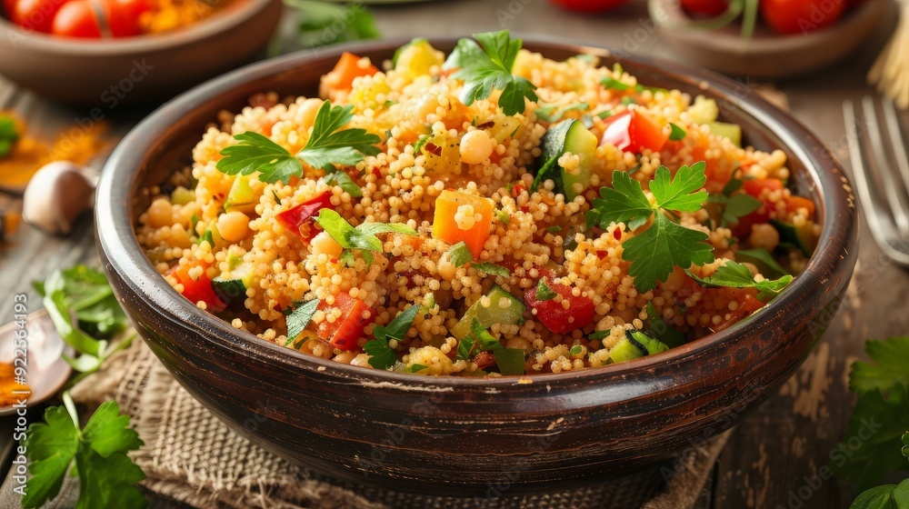 Couscous Salad with Vegetables Couscous Salad with Vegetables