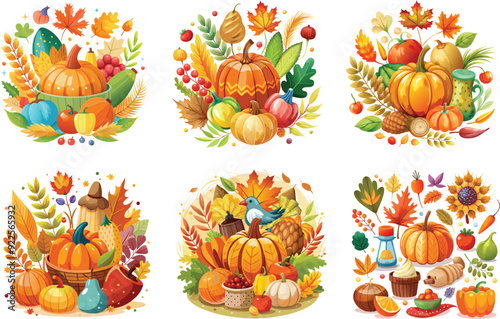 Thanksgiving vector design