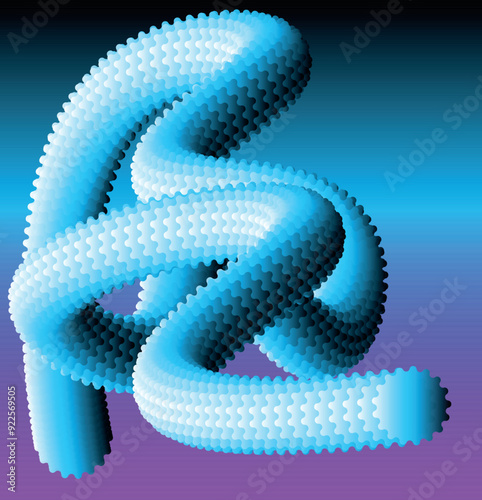3d dna spiral