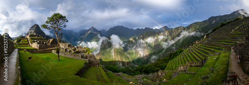 Rainbow at Machu Picchu