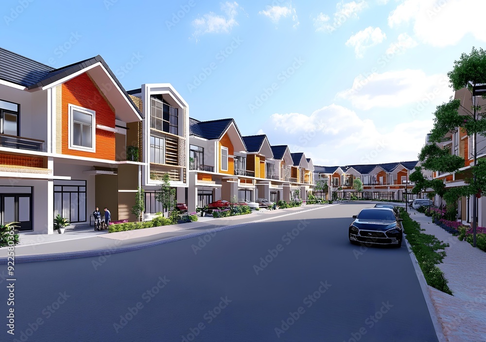 Modern Townhouse Architecture Design Modern Townhouse Architecture Design