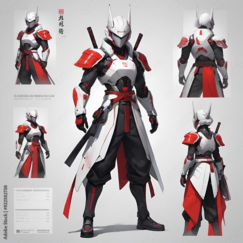 Fototapeta premium knight in armour