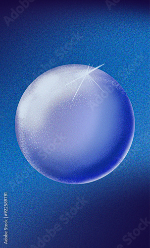 moon and space