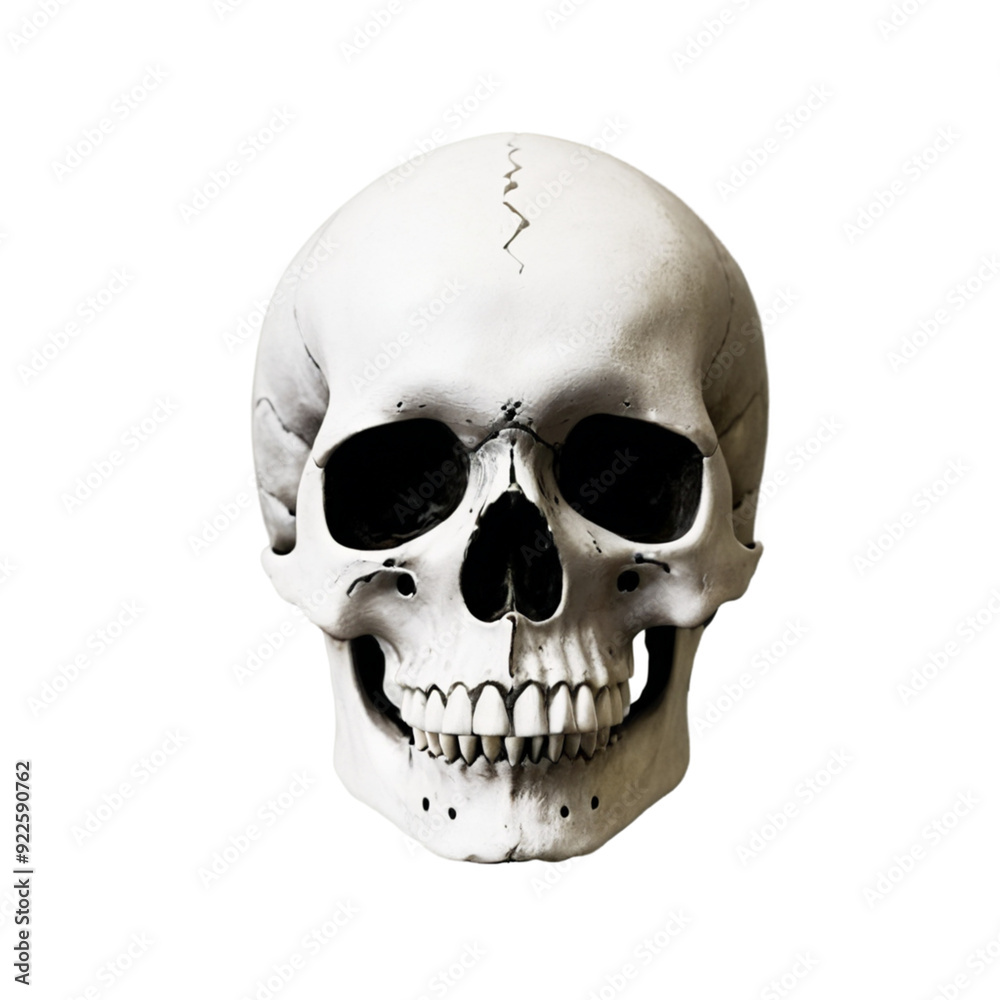Obraz premium human skull