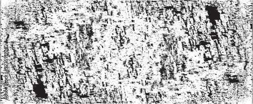 Wallpaper Mural Monochrome texture composed of irregular graphic elements. Distressed uneven grunge background. Abstract vector illustration. Overlay for interesting effect and depth. Isolated on white background. Torontodigital.ca