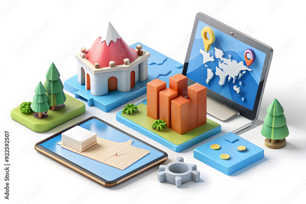 Modern Isometric Smart Startup Environment Illustration, Suitable for Diagrams, Infographics, Book Illustration, Game Asset, And Other Graphic Related Assets
Modern Isometric Smart Startup Environment Illustration, Suitable for Diagrams, Infographics, Book Illustration, Game Asset, And Other Graphic Related Assets