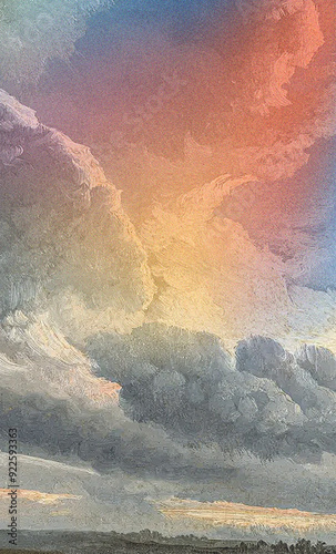sunset over the ocean