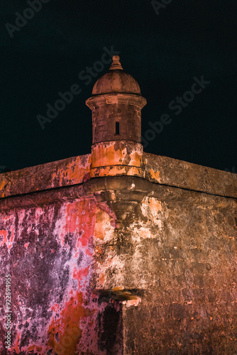 old tower in the city