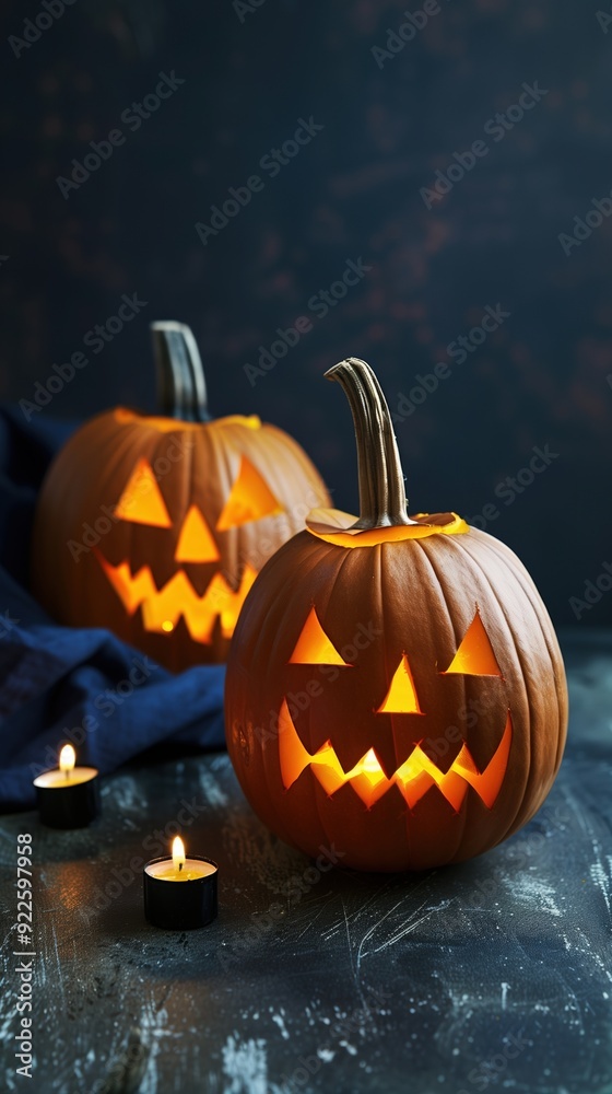 Fototapeta premium Halloween pumpkin