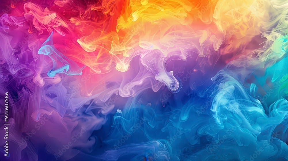 A vibrant abstract swirl of colors blending seamlessly. A vibrant abstract swirl of colors blending seamlessly.
