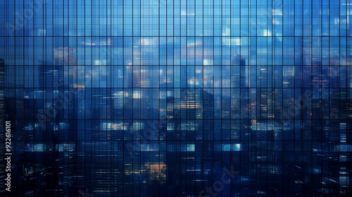 Skyscraper glass texture background