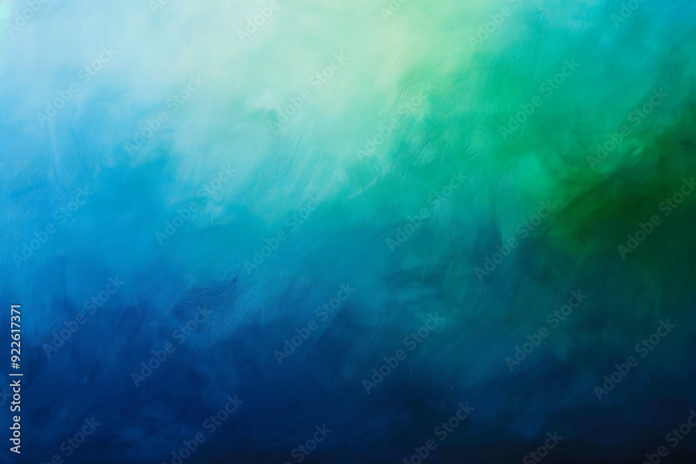 Serene Gradient: Abstract Green to Blue Watercolor Effect with Soft Transition and Calming Tones Serene Gradient: Abstract Green to Blue Watercolor Effect with Soft Transition and Calming Tones