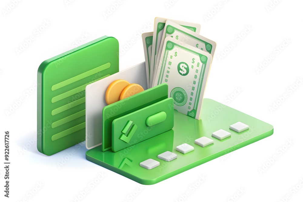Business And Finance 3D Illustration
Business And Finance 3D Illustration
