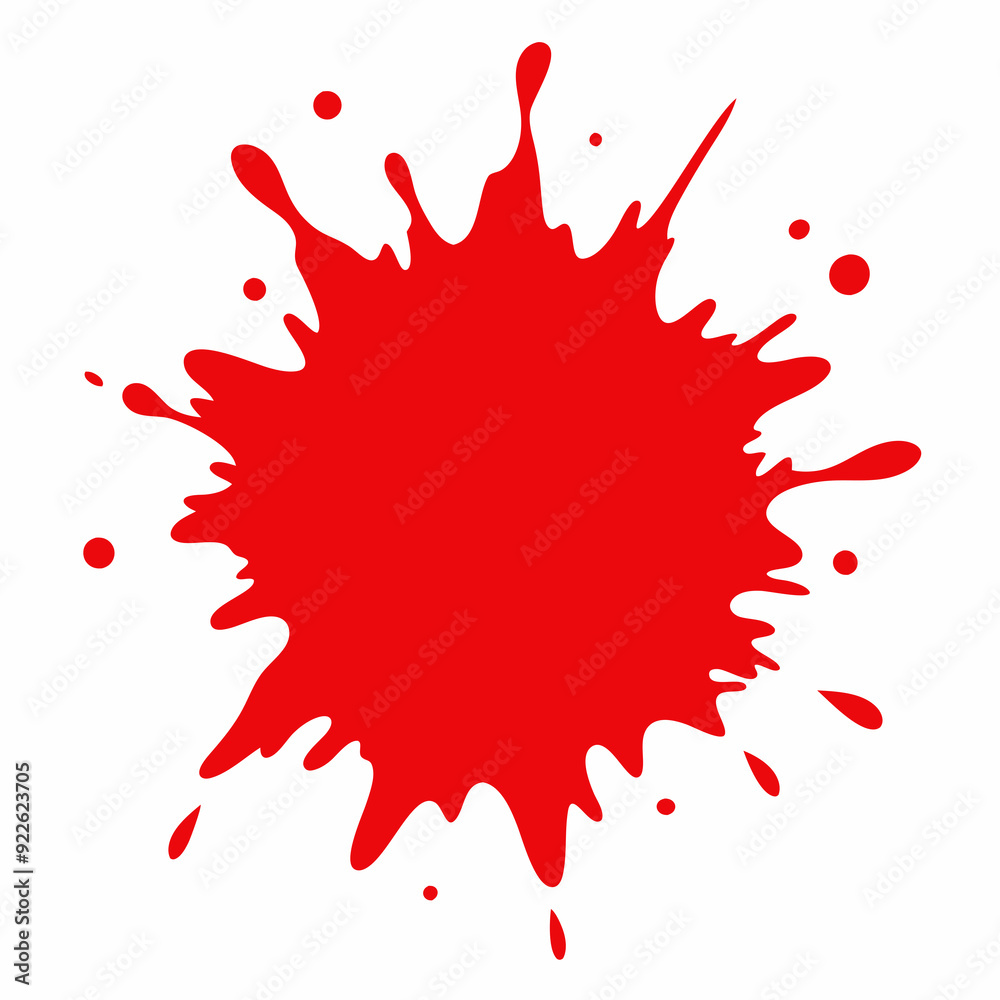 Orange splash effect art vector illustration Orange splash effect art vector illustration