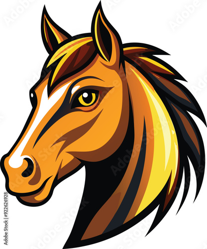 Horse vector design