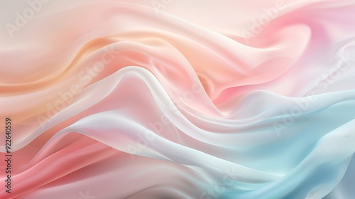 A pink, blue, and white wave