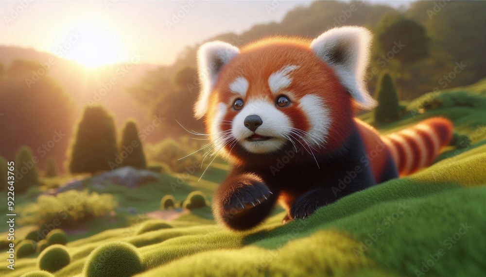 roter Pandabär roter Pandabär
