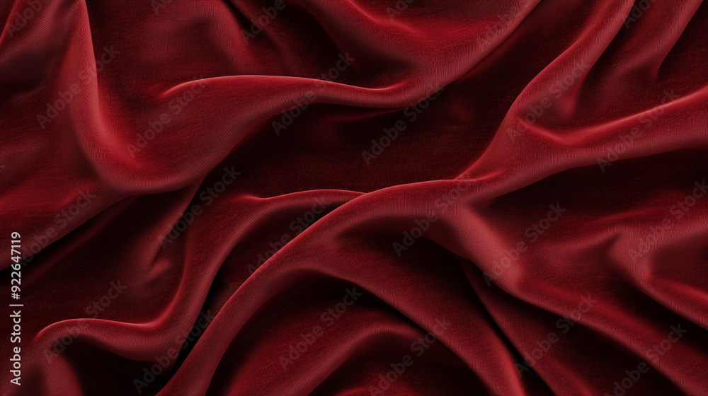 red satin background