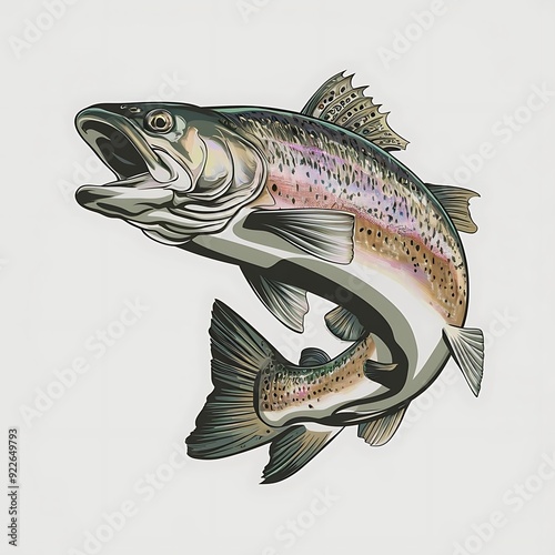 Fish vector image design  photo