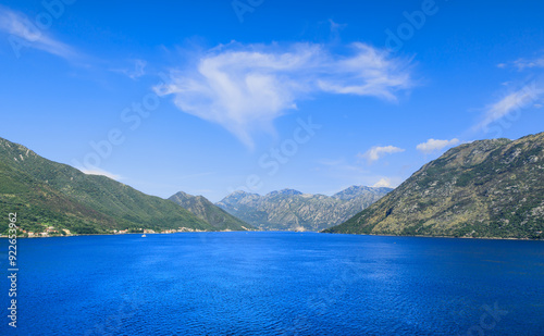 Wallpaper Mural Panoramic view of Kotor Bay in Montenegro. Torontodigital.ca