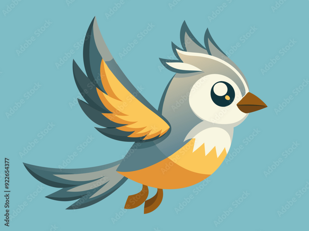 Mésange touffeté, oiseau volant, séquence d’animation, dessin animé, vecteur,
Mésange touffeté, oiseau volant, séquence d’animation, dessin animé, vecteur,