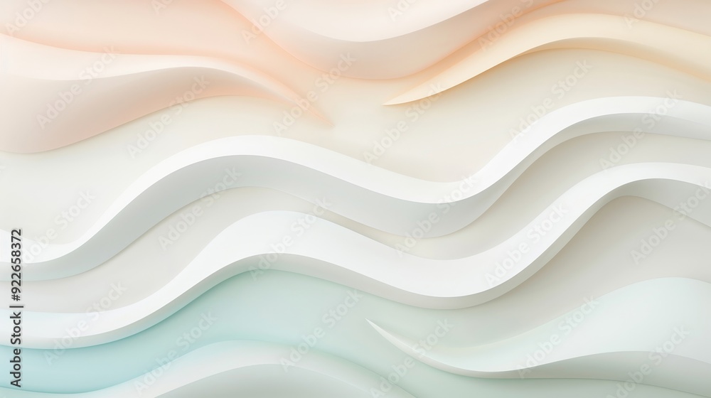 A colorful, abstract background with a pink and yellow wave A colorful, abstract background with a pink and yellow wave