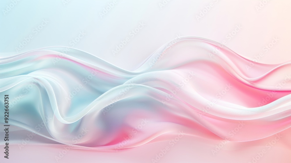 A colorful wave with a white background A colorful wave with a white background