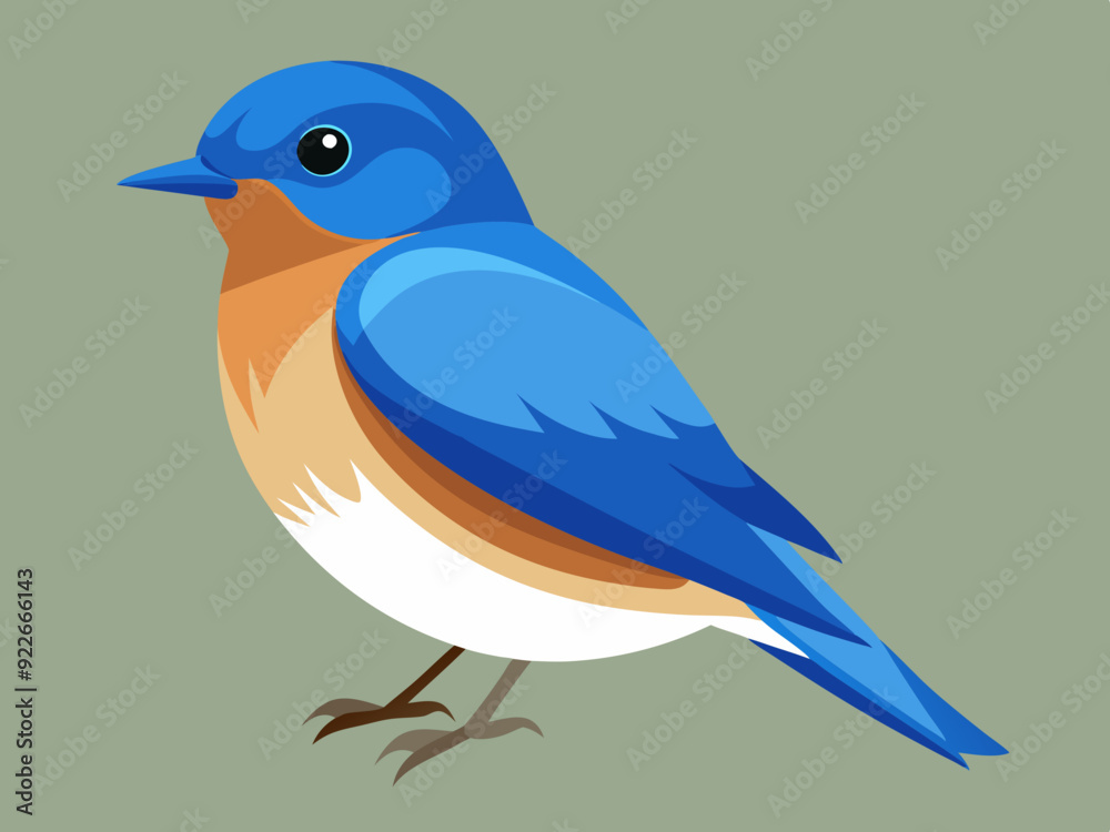 Vecteur Eastern Bluebird (Sialia sialis) Vecteur Eastern Bluebird (Sialia sialis)