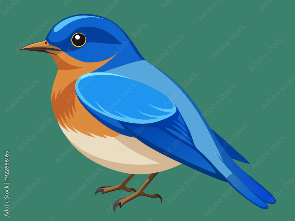 Vecteur Eastern Bluebird (Sialia sialis) Vecteur Eastern Bluebird (Sialia sialis)