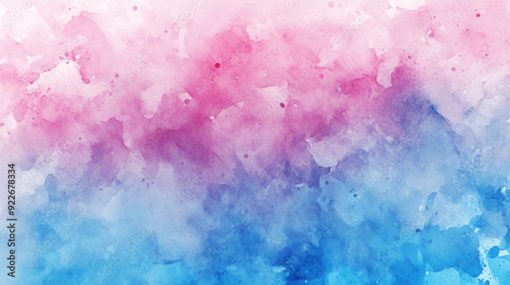 Obraz premium Vibrant Watercolor Blends