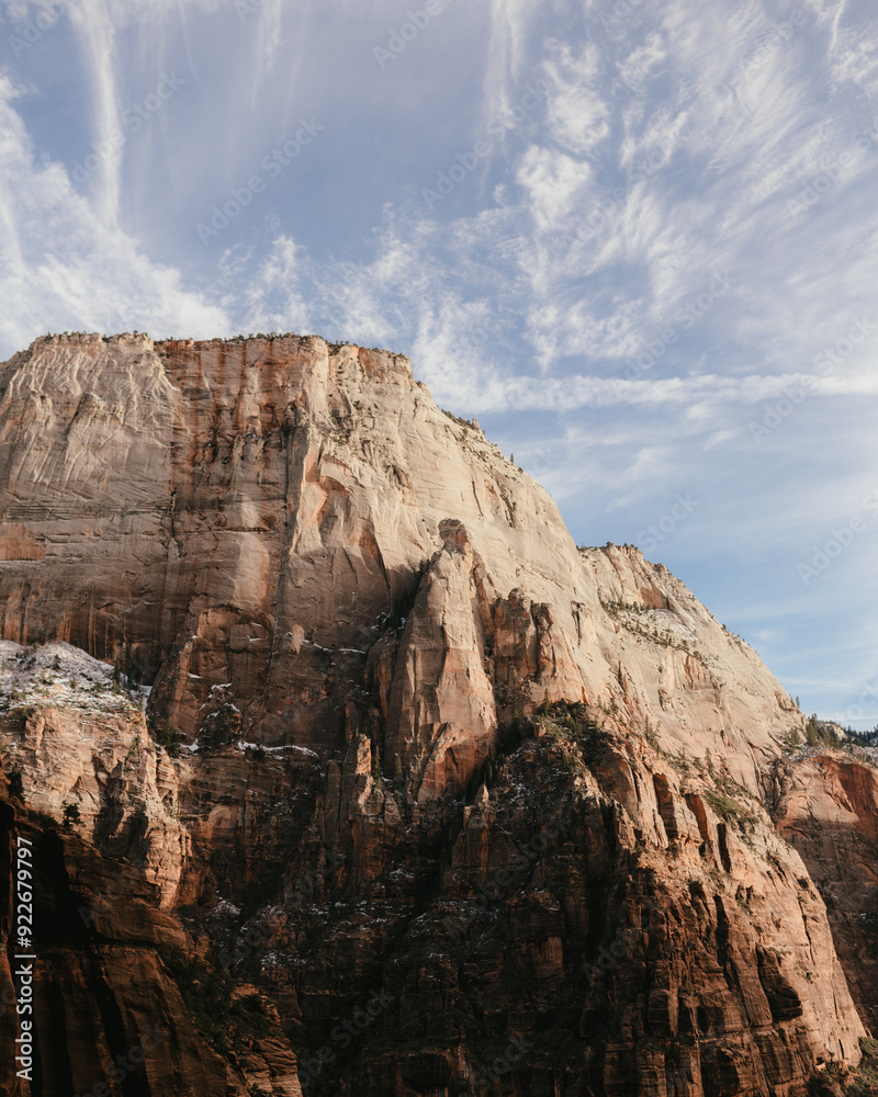 Obraz premium Angels Landing at Zion National Park, Utah