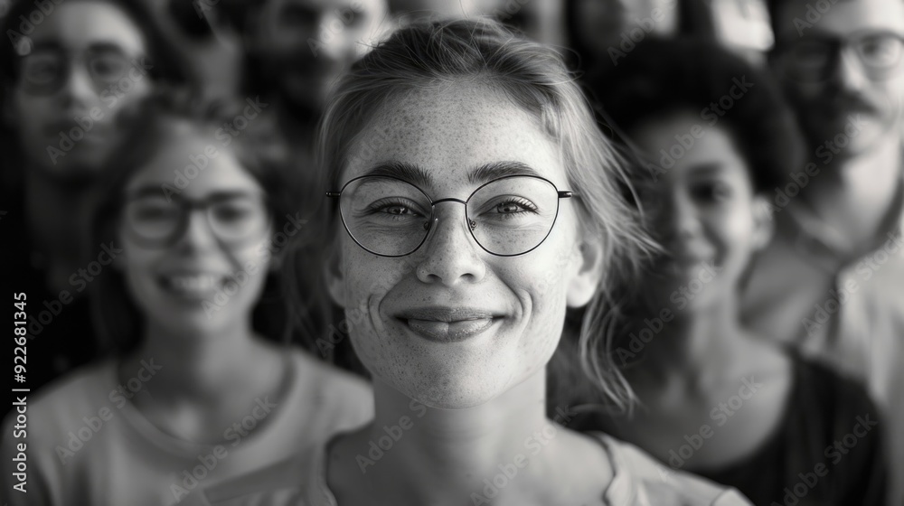 A group of happy, smiling people with glasses, gathered together for a social event or celebration. Friendly networking and communication in a joyful atmosphere. A group of happy, smiling people with glasses, gathered together for a social event or celebration. Friendly networking and communication in a joyful atmosphere.