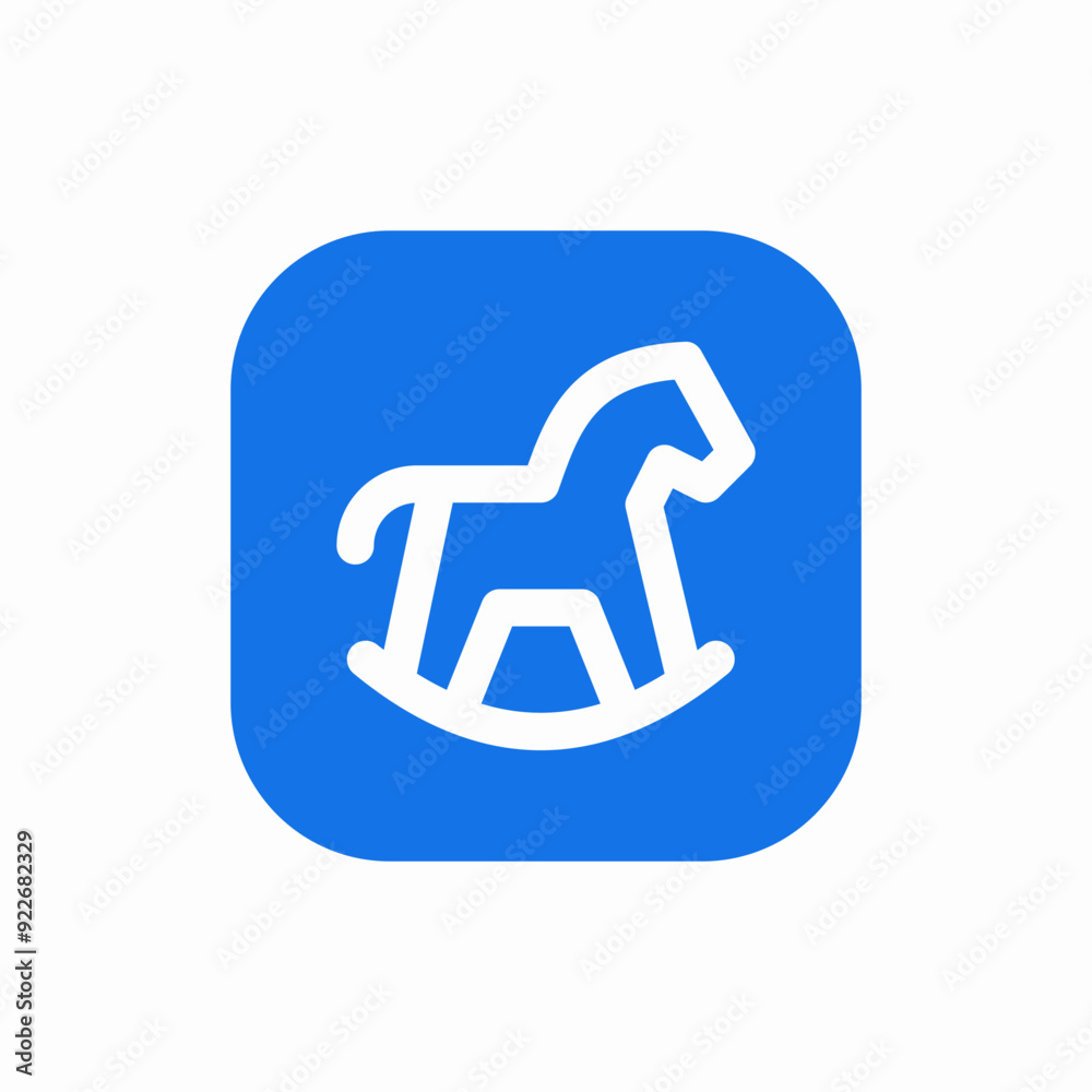 horse toy fun icon sign horse toy fun icon sign
