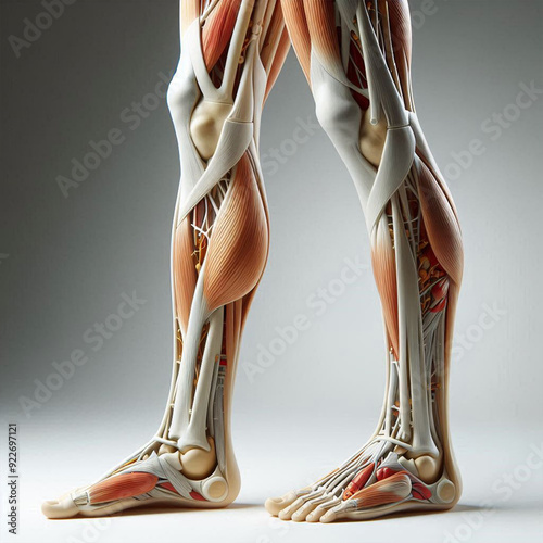 3d rendered illustration of a knee