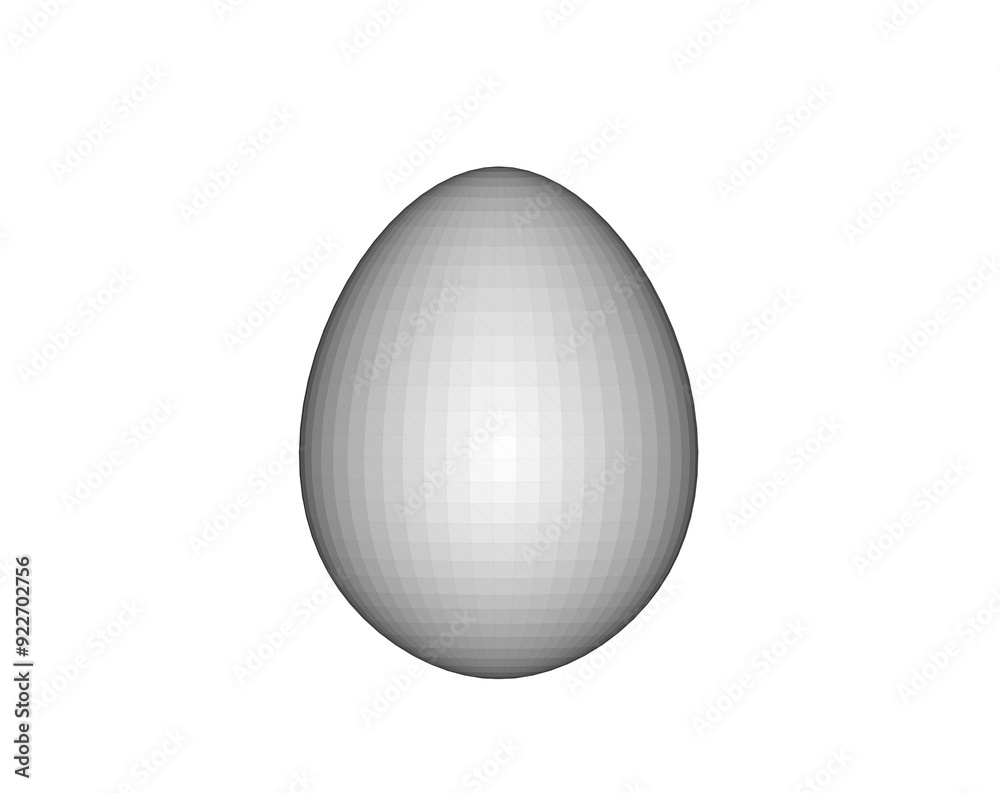 3d illustration of egg 3d illustration of egg