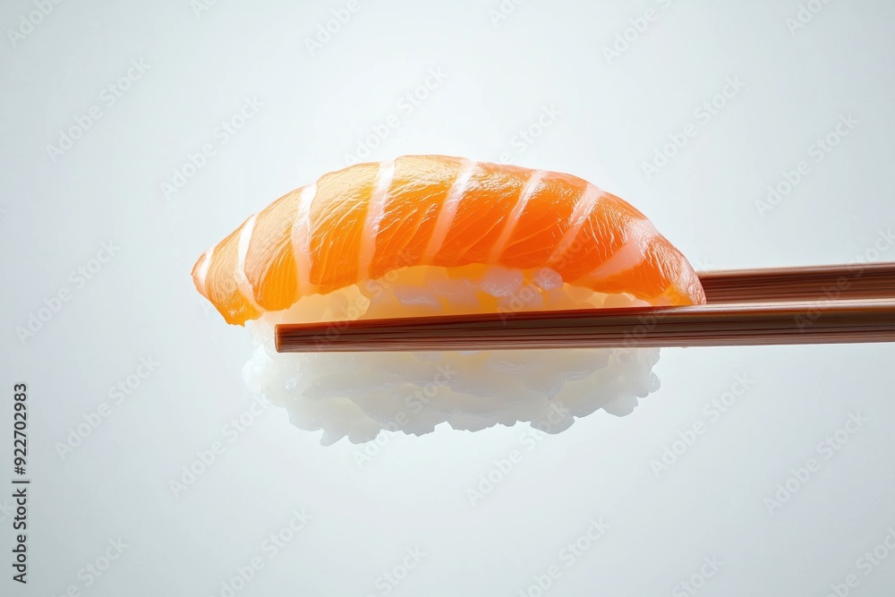 sushi and rolls on a white background sushi and rolls on a white background
