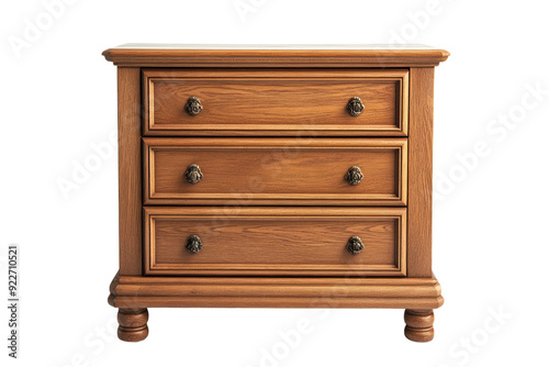 chest of drawers isolated on transparent background