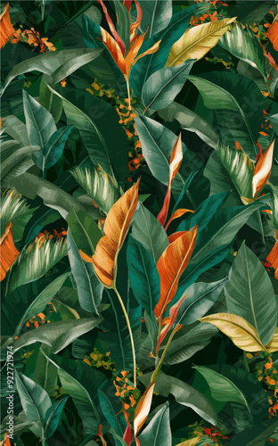 red and yellow leaves