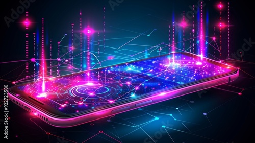 AI. Circuit board. Technology background. Central Computer Processors CPU concept. Motherboard digital chip. Tech science background. Integrated communication processor