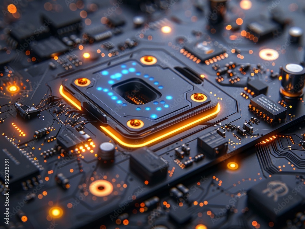 AI. Circuit board. Technology background. Central Computer Processors CPU concept. Motherboard digital chip. Tech science background. Integrated communication processor AI. Circuit board. Technology background. Central Computer Processors CPU concept. Motherboard digital chip. Tech science background. Integrated communication processor