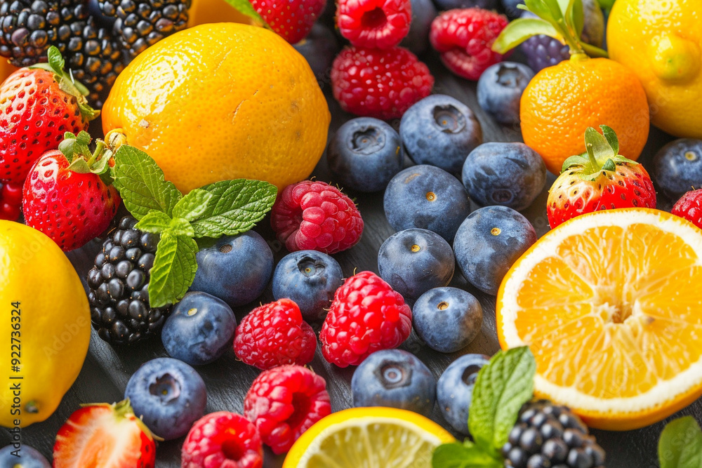 Obraz premium Fresh Fruit Medley