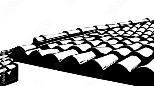 Detailed view of a downtown area with high-rise buildings, parks, and urban infrastructure, vector illustration art