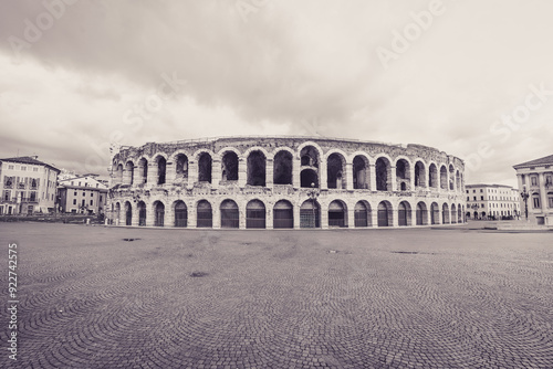 A coliseum