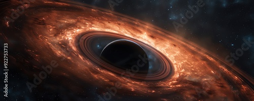 Spaghettification near a black hole, tidal forces, extreme gravity photo