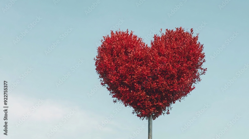 Fototapeta premium Heart-Shaped Tree