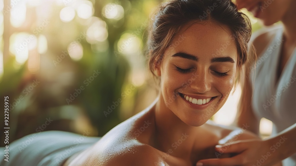 Blissful Relaxation During a Massage Blissful Relaxation During a Massage