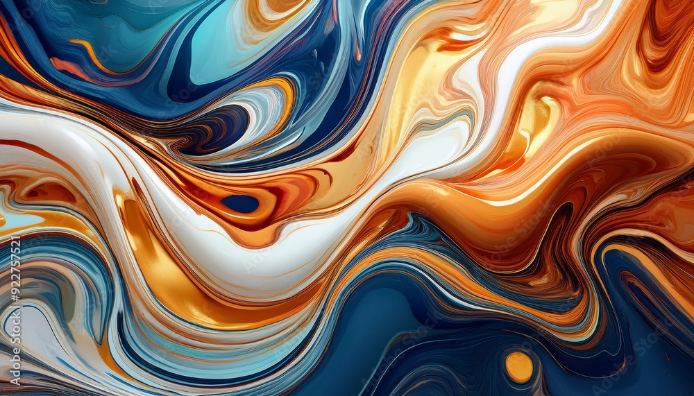 Liquid marble mosaic Liquid marble mosaic