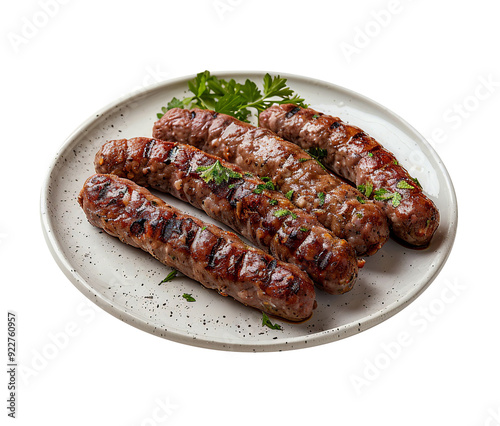 Cevapi on transparent background