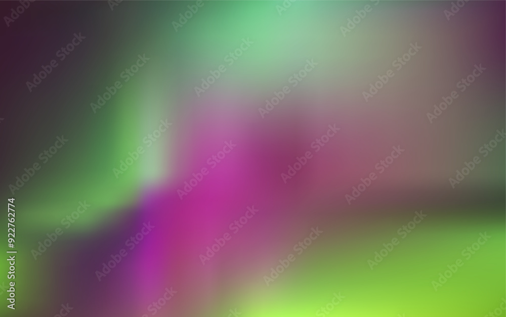 Fototapeta premium Aurora Borealis background. Abstract blurred image in The Northern Lights colors.