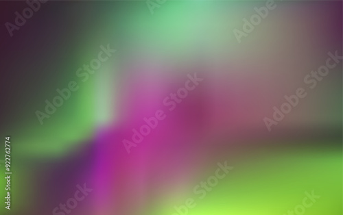 Aurora Borealis background. Abstract blurred image in The Northern Lights colors.